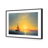 Ivan Aivazovsky - Sunset over Italy