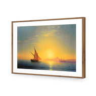 Ivan Aivazovsky - Sunset over Italy