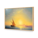 Sunset over Italy By Ivan Aivazovsky