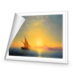 Sunset over Italy By Ivan Aivazovsky