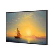 Sunset over Italy By Ivan Aivazovsky