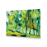 Watercolour Forest, Green