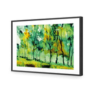 Watercolour Forest, Green