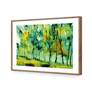 Watercolour Forest, Green