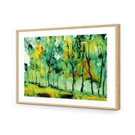 Watercolour Forest, Green