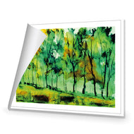 Watercolour Forest, Green