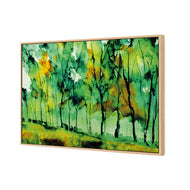 Watercolour Forest, Green