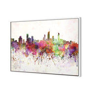 Gold Coast Skyline Watercolour