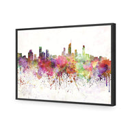 Gold Coast Skyline Watercolour