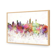 Gold Coast Skyline Watercolour