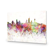 Gold Coast Skyline Watercolour
