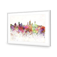 Gold Coast Skyline Watercolour