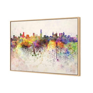 Melbourne Skyline Watercolour
