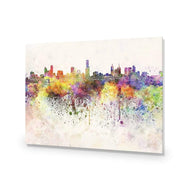 Melbourne Skyline Watercolour