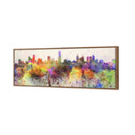 Melbourne Skyline Watercolour