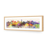 Melbourne Skyline Watercolour