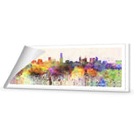 Melbourne Skyline Watercolour