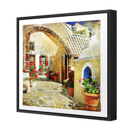 Courtyard of Santorini