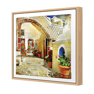 Courtyard of Santorini