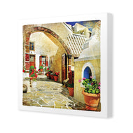 Courtyard of Santorini