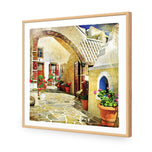 Courtyard of Santorini