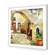 Courtyard of Santorini