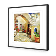 Courtyard of Santorini