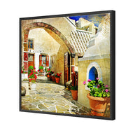Courtyard of Santorini