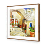 Courtyard of Santorini