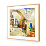 Courtyard of Santorini