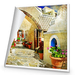 Courtyard of Santorini