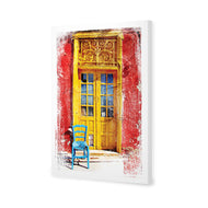 Painted Greek Door