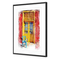 Painted Greek Door
