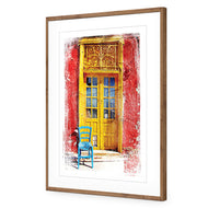 Painted Greek Door