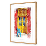 Painted Greek Door