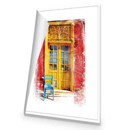 Painted Greek Door
