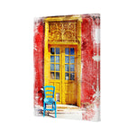 Painted Greek Door