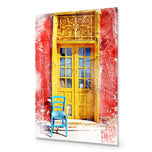 Painted Greek Door