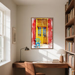 Painted Greek Door