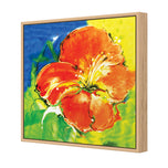 Abstract Hyacinth Right, Red