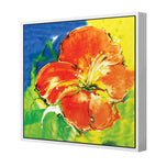 Abstract Hyacinth Right, Red