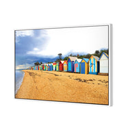 Row of Beach Boxes