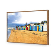 Row of Beach Boxes