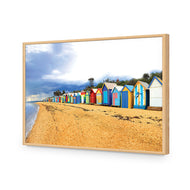 Row of Beach Boxes