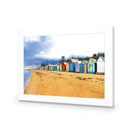 Row of Beach Boxes