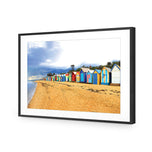 Row of Beach Boxes