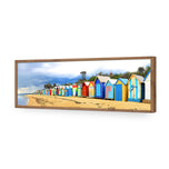 Row of Beach Boxes