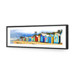 Row of Beach Boxes
