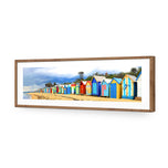 Row of Beach Boxes