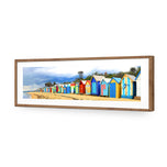 Row of Beach Boxes
